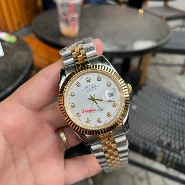 Đồng Hồ Nam RoLex Sapphire R022 36/40mm Mặt Trắng, Máy Pin Nhật - Tặng Hộp Đẹp 1,850,000₫ 5