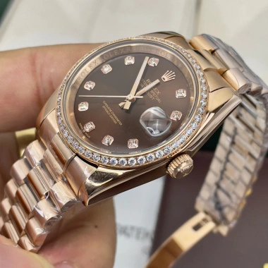 Đồng hồ nam RoLex Sapphire RA33 36mm/40mm đầu DEMI 1 lịch máy cơ Automatic Nhật tặng hộp đẹp giá ưu đãi