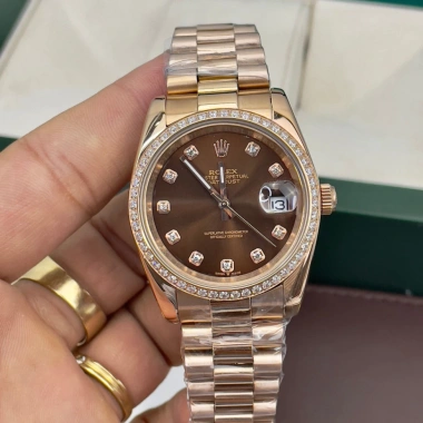Đồng hồ nam RoLex Sapphire RA33 36mm/40mm đầu DEMI 1 lịch máy cơ Automatic Nhật tặng hộp đẹp giá ưu đãi 2