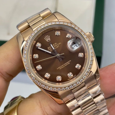 Đồng hồ nam RoLex Sapphire RA33 36mm/40mm đầu DEMI 1 lịch máy cơ Automatic Nhật tặng hộp đẹp giá ưu đãi 3