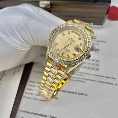Đồng Hồ Nam RoLex Sapphire RA35 36/40mm Vàng Dây Đá Cơ – Tặng Hộp Đẹp 2.55 Triệu 3 Đồng Hồ Nam RoLex Sapphire RA35 36/40mm Vàng Dây Đá Cơ – Tặng Hộp Đẹp 2.55 Triệu 3