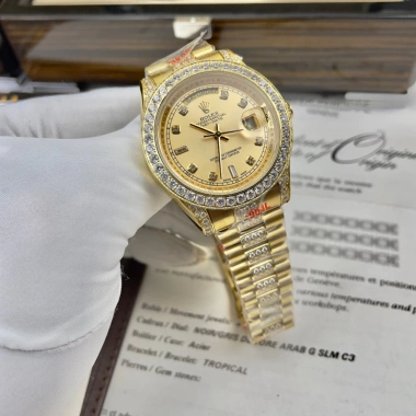 Đồng Hồ Nam RoLex Sapphire RA35 36/40mm Vàng Dây Đá Cơ – Tặng Hộp Đẹp 2.55 Triệu 11 Đồng Hồ Nam RoLex Sapphire RA35 36/40mm Vàng Dây Đá Cơ – Tặng Hộp Đẹp 2.55 Triệu 11