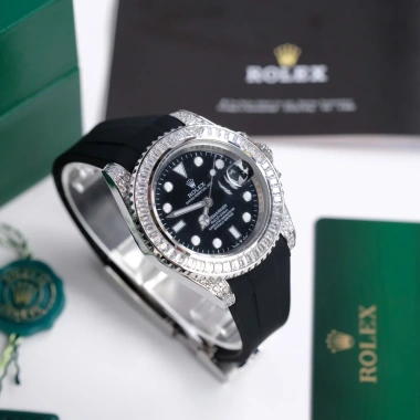Đồng hồ nam Rolex Submariner 41mm máy cơ Miyota Nhật, thép 904L, viền CZ - 2.6tr 5
