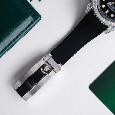 Đồng hồ nam Rolex Submariner 41mm máy cơ Miyota Nhật, thép 904L, viền CZ - 2.6tr 9