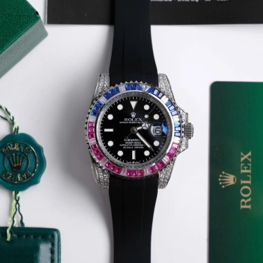 Đồng hồ nam Rolex Submariner 41mm máy cơ Miyota, thép 904L, viền CZ - 2.560.000₫ 3 Đồng hồ nam Rolex Submariner 41mm máy cơ Miyota, thép 904L, viền CZ - 2.560.000₫ 3