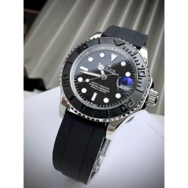 Đồng hồ nam Rolex Yacht Master Black tự động 40mm dây rubber, chống nước, bảo hành 24 tháng, tặng hộp đẹp - Giảm tới 2.587.500₫ 3 Đồng hồ nam Rolex Yacht Master Black tự động 40mm dây rubber, chống nước, bảo hành 24 tháng, tặng hộp đẹp - Giảm tới 2.587.500₫ 3