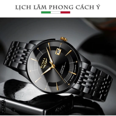 Đồng hồ nam ROMA ITALIA P8.848 sang trọng, khoa thép, chống nước, dây demi đẳng cấp - Giá 1.360.000 VND