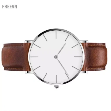 Đồng hồ nam thạch anh sang trọng doanh nhân, dây thời trang, chống nước - 321.200₫ 7
