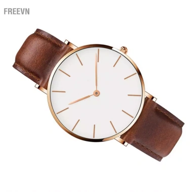 Đồng hồ nam thạch anh sang trọng doanh nhân, dây thời trang, chống nước - 321.200₫ 8