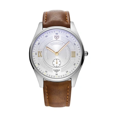 Đồng hồ nam Yazole 437 2 kim rưỡi dây da chống nước, trẻ trung năng động - 1.659.000₫ 10