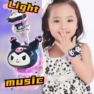Đồng hồ nhạc Kuromi phát sáng LED Sanrio Melody, quà sinh nhật, giảm 97.020₫ 9 Đồng hồ nhạc Kuromi phát sáng LED Sanrio Melody, quà sinh nhật, giảm 97.020₫ 9