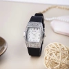 Đồng hồ nữ Bolun 6.728 dây cao su viền đá thời trang phong cách Hàn Quốc - Giá chỉ 220.000đ 6