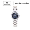 Đồng hồ nữ Bonaier 808 mặt tròn viền xoàn, dây thép không gỉ sang trọng, chống nước - Giá 480.000₫
