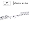 Đồng hồ nữ Bonaier 808 mặt tròn viền xoàn, dây thép không gỉ sang trọng, chống nước - Giá 480.000₫ 3