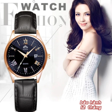 Đồng hồ nữ BOSKINE JAPAN máy Nhật Bản lịch ngày cao cấp - Giảm giá tới 18%