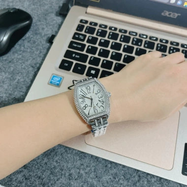 Đồng Hồ Nữ BS 32mm Full Đá - Máy Pin 3 Kim, Chống Nước 3ATM, Bảo Hành 6 Tháng, Giá Ưu Đãi 1.48 Triệu