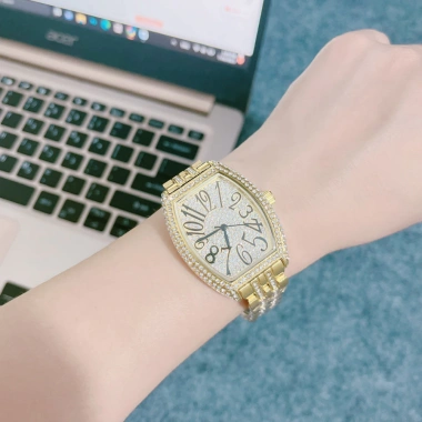 Đồng Hồ Nữ BS 32mm Full Đá - Máy Pin 3 Kim, Chống Nước 3ATM, Bảo Hành 6 Tháng, Giá Ưu Đãi 1.48 Triệu