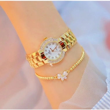 Đồng Hồ Nữ Bs Bee Sister 24mm Viền Đính Đá Cao Cấp - Giá ưu đãi 1,48 triệu, Bảo hành 3 tháng