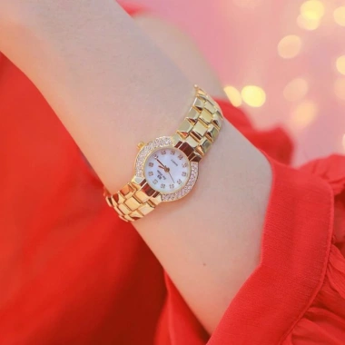 Đồng Hồ Nữ Bs Bee Sister 24mm Viền Đính Đá Cao Cấp - Giá ưu đãi 1,48 triệu, Bảo hành 3 tháng