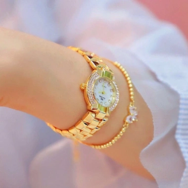 Đồng Hồ Nữ Bs Bee Sister 24mm Viền Đính Đá Cao Cấp - Giá ưu đãi 1,48 triệu, Bảo hành 3 tháng