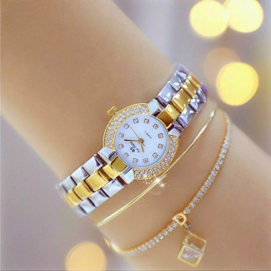 Đồng Hồ Nữ Bs Bee Sister 24mm Viền Đính Đá Cao Cấp - Giá ưu đãi 1,48 triệu, Bảo hành 3 tháng