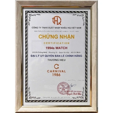 Đồng Hồ Nữ CARNIVAL 8.168L2-VH-DCS-N Chính Hãng - Thiết Kế Sang Trọng, Giá 3.094.000 VND 7 Đồng Hồ Nữ CARNIVAL 8.168L2-VH-DCS-N Chính Hãng - Thiết Kế Sang Trọng, Giá 3.094.000 VND 7