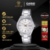 Đồng Hồ Nữ Casio LTP-1.302D-7A2VDF Trắng Kim Vàng Dạ Quang, Kính Khoáng 30.2mm, Chống Nước, Dây Kim Loại - Giá Giảm