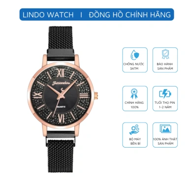 Đồng hồ nữ chính hãng D-ZINER NT68 dây thép lưới thời trang - Giá chỉ 145.000₫ 3 Đồng hồ nữ chính hãng D-ZINER NT68 dây thép lưới thời trang - Giá chỉ 145.000₫ 3