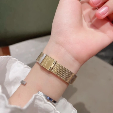 Đồng hồ nữ chống nước 26mm dây thép lưới lụa không gỉ sét Halei 554 thời trang - chỉ 1.48 triệu VND