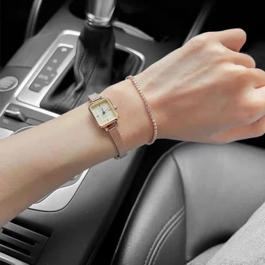 Đồng hồ Nữ Daniel Wellington Quadro Mini Dây Lưới 15.4x18.2mm SGVN - Giá 1.608.000₫ 9