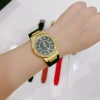 Đồng Hồ Nữ Ferragamo 32mm viền đính đá, dây silicon dẻo, máy pin, bảo hành 6 tháng - Giá chỉ 1,390,000₫ 2