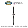 Đồng hồ nữ Fossil Carlie Mini dây da mặt xà cừ 28mm màu đen - Giá ưu đãi 2.933.100₫ 4