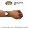 Đồng hồ nữ Fossil Carlie Mini dây da xanh 28mm - Giá chỉ 2.933.100₫, giảm tới 21% 3