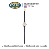 Đồng hồ nữ Fossil Carlie Mini dây da xanh 28mm - Giá chỉ 2.933.100₫, giảm tới 21% 7