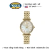 Đồng hồ nữ Fossil Carlie Mini dây kim loại 28mm màu vàng - Giá ưu đãi 4.355.100 VND