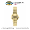 Đồng hồ nữ Fossil Carlie Mini dây kim loại 28mm màu vàng - Giá ưu đãi 4.355.100 VND 3