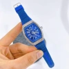 Đồng hồ nữ Franck Muller đính đá 32mm - Dây cao su da sang trọng, chống nước 3ATM, kính chống trầy, chỉ 1.45 triệu 5