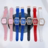 Đồng hồ nữ Franck Muller đính đá 32mm - Dây cao su da sang trọng, chống nước 3ATM, kính chống trầy, chỉ 1.45 triệu 8