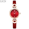 Đồng hồ nữ GEDI 2.356 chống nước, dây da nhỏ gọn, hộp quà tặng, giảm giá 295.900₫ 2
