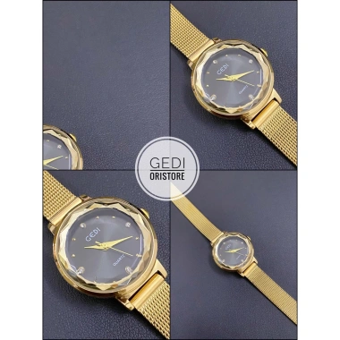 Đồng hồ nữ GEDI 6.607 dây thép mặt tròn thời trang bảo hành 12 tháng chỉ 290.000₫