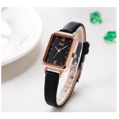 Đồng hồ nữ Gedi chính hãng dây da mặt chữ nhật đủ màu, giảm giá 20% chỉ 979.999₫