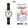 Đồng hồ nữ Gedi dây da cao cấp mặt tròn, chống nước cường lực – Giá chỉ 180.000₫