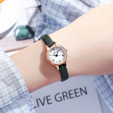 Đồng hồ nữ Gedi dây da cao cấp mặt tròn, chống nước cường lực – Giá chỉ 180.000₫ 7