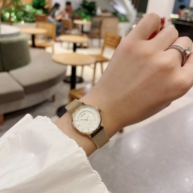 Đồng hồ nữ Halei 555 26mm chống nước, dây thép lưới lụa không gỉ, thời trang trẻ trung - chỉ 1.49 triệu 7