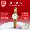 Đồng hồ nữ Julius Hàn Quốc Ja-865 mặt 2,3cm dây thép vàng - Giá chỉ 1,090,000₫