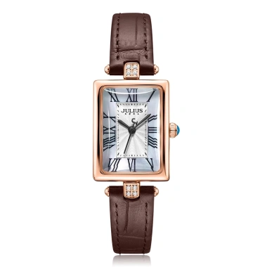 Đồng hồ nữ Julius JA-1.525 dây da - Bảo hành 365 ngày, giảm giá 14% chỉ 1.415.000₫ 5