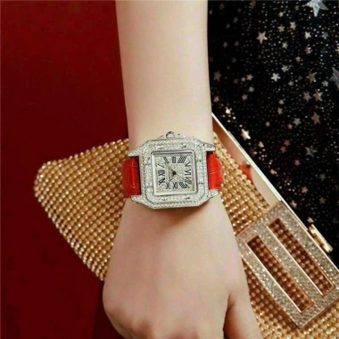 Đồng Hồ Nữ Mabangtou 36mm Đá Full Sang Trọng Dây Da Cá Sấu Bảo Hành 6 Tháng - 1.85 Triệu 10