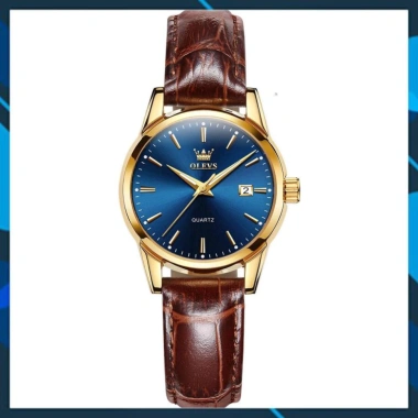 Đồng hồ nữ Olevs cao cấp – Chống nước, chống xước, dạ quang ban đêm, dây da thời trang, BH 12 tháng – Giá chỉ 1.65 triệu