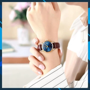 Đồng hồ nữ Olevs cao cấp – Chống nước, chống xước, dạ quang ban đêm, dây da thời trang, BH 12 tháng – Giá chỉ 1.65 triệu 6 Đồng hồ nữ Olevs cao cấp – Chống nước, chống xước, dạ quang ban đêm, dây da thời trang, BH 12 tháng – Giá chỉ 1.65 triệu 6