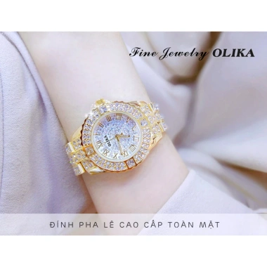 Đồng hồ nữ OLIKA 8.040 JAMIE đính đá, chống nước, tặng hộp & pin, bảo hành 12 tháng – 1,200,000 VND
